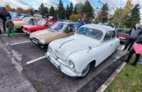 V Třebíči majitelé historických vozidel ukončili svoji sezónu.