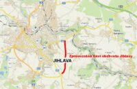 Východní část jihovýchodního obchvatu Jihlavy se otevřela řidičům